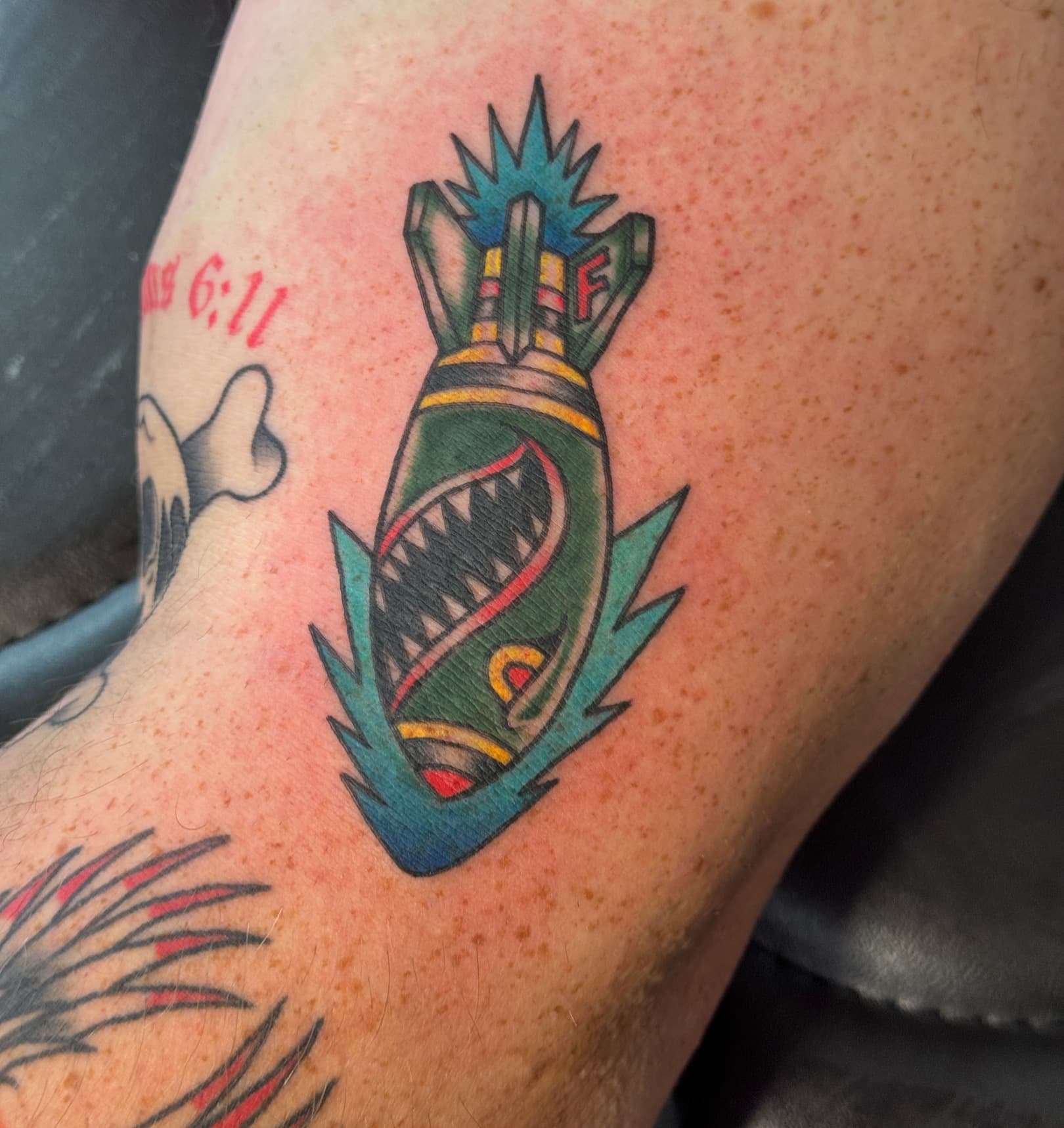 Traditional Bomb Tattoo